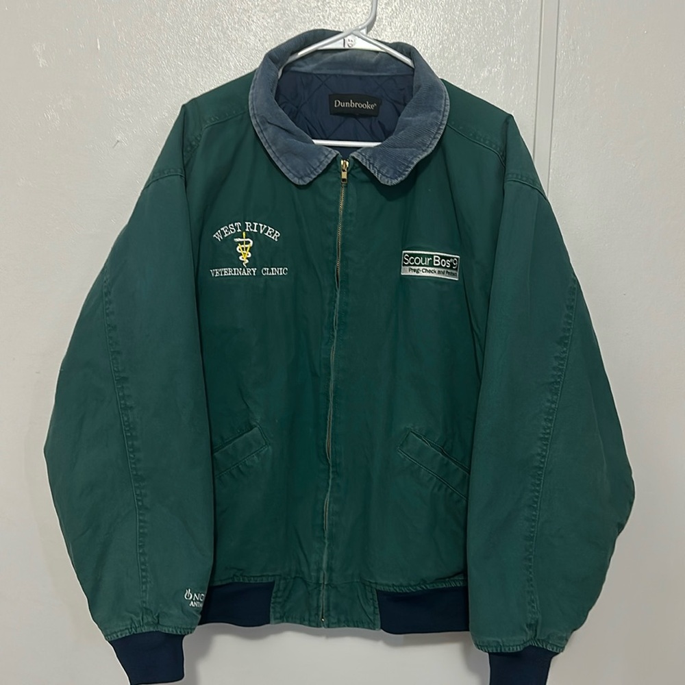 vintage dunbrooke sanfa fee vibe jacket size large